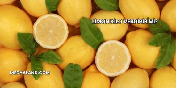 Limon Kilo Verdirir mi?