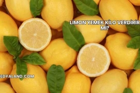Limon Yemek Kilo Verdirir mi?