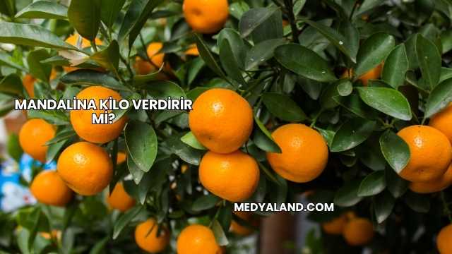 Mandalina Kilo Verdirir mi?