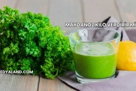 Maydanoz Kilo Verdirir mi?