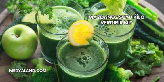 Maydanoz Suyu Kilo Verdirir mi?