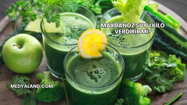 Maydanoz Suyu Kilo Verdirir mi?