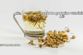Papatya Çayı Kilo Verdirir mi?