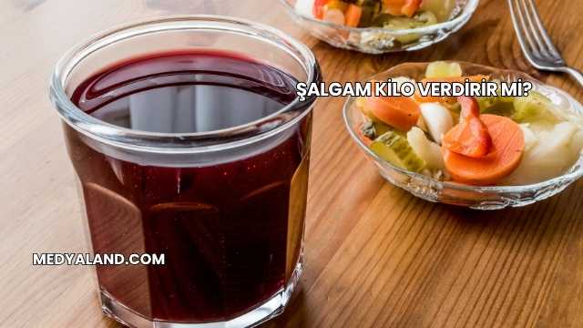 Şalgam Kilo Verdirir mi?
