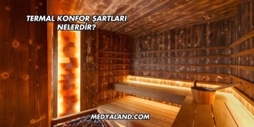 Termal Konfor Şartları Nelerdir?