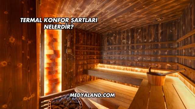 Termal Konfor Şartları Nelerdir?