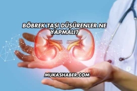 Böbrek Taşı Düşürenler Ne Yapmalı?