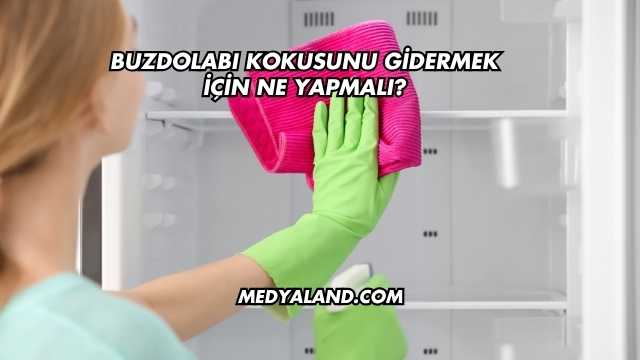 Buzdolabı Kokusunu Gidermek İçin Ne Yapmalı?