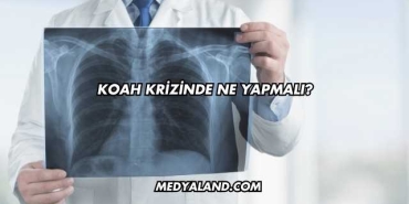 Koah Krizinde Ne Yapmalı?