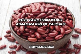 Kuru Fasulyenin Kabuk Atmaması İçin Ne Yapmalı?