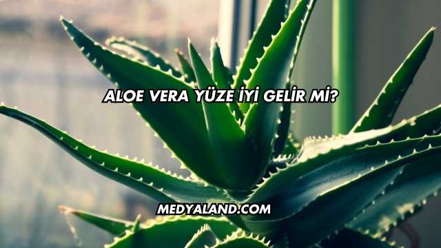 Aloe Vera Yüze İyi Gelir mi?
