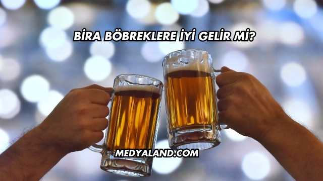 Bira Böbreklere İyi Gelir mi?