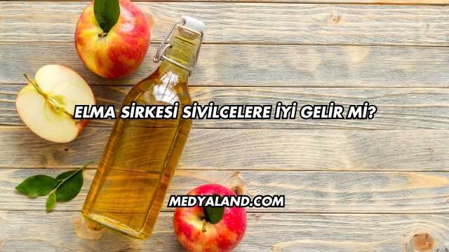 Elma Sirkesi Sivilcelere İyi Gelir mi