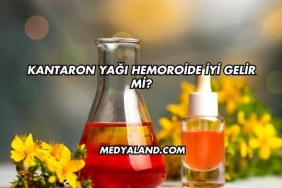Kantaron Yağı Hemoroide İyi Gelir mi?
