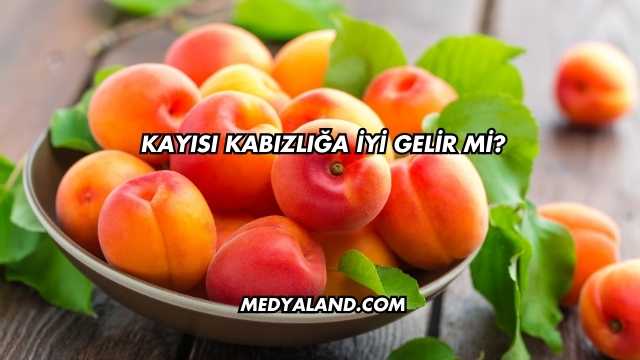 Kayısı Kabızlığa İyi Gelir mi?