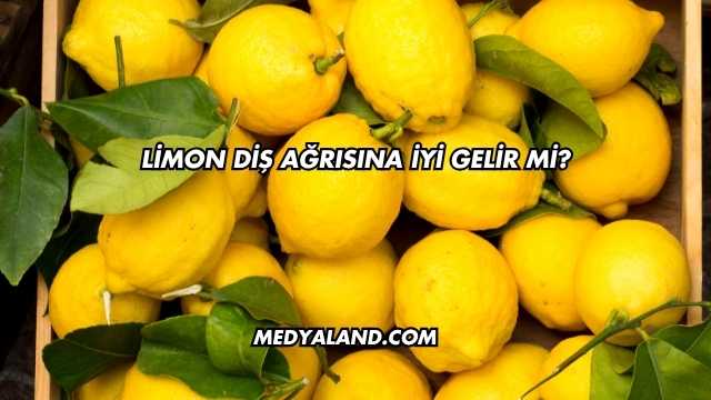 Limon Diş Ağrısına İyi Gelir mi?