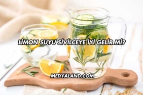 Limon Suyu Sivilceye İyi Gelir mi?