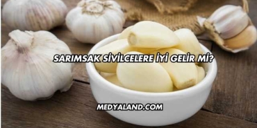Sarımsak Sivilcelere İyi Gelir mi?
