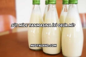 Süt Mide Yanmasına İyi Gelir mi?