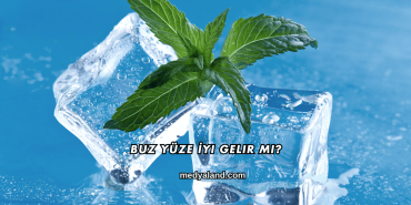 Buz Yüze İyi Gelir mi?