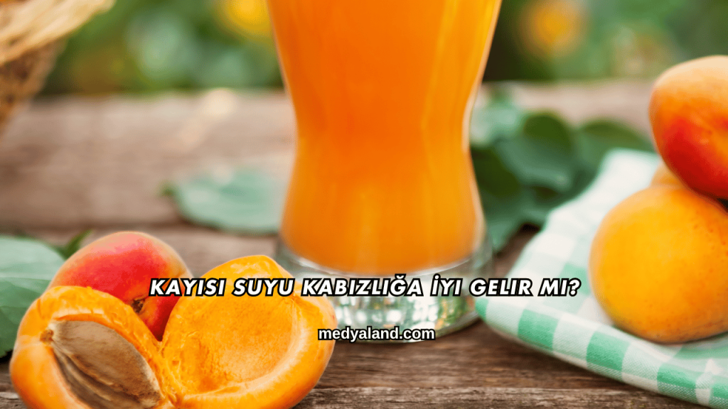 Kayısı Suyu Kabızlığa İyi Gelir mi?