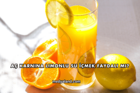 Aç Karnına Limonlu Su İçmek Faydalı mı?