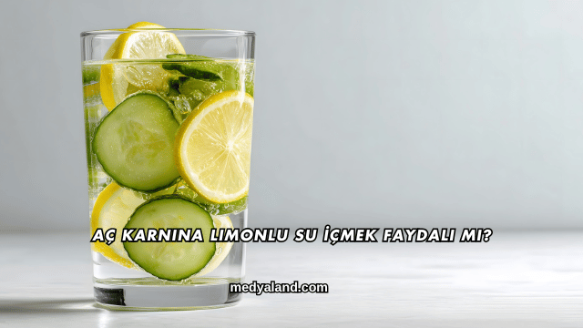 Aç Karnına Limonlu Su İçmek Faydalı mı?