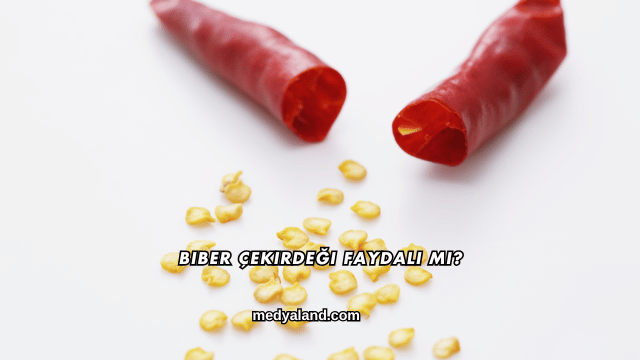 Biber Çekirdeği Faydalı mı?