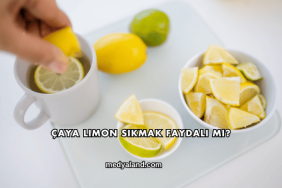 Çaya Limon Sıkmak Faydalı mı?