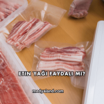 Etin Yağı Faydalı mı?