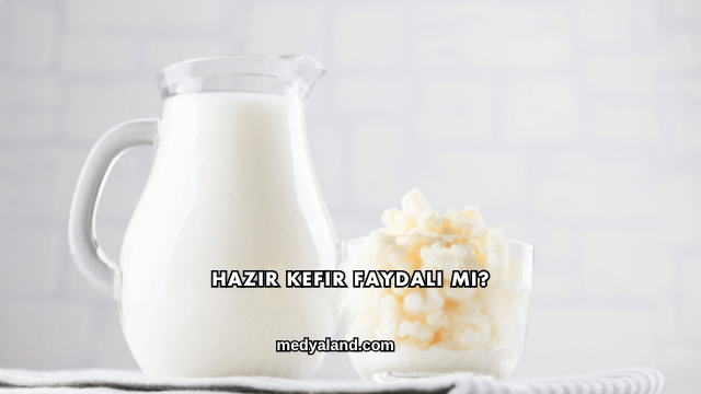 Hazır Kefir Faydalı mı?