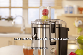 Katı Meyve Sıkacağı Faydalı mı?