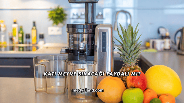 Katı Meyve Sıkacağı Faydalı mı?