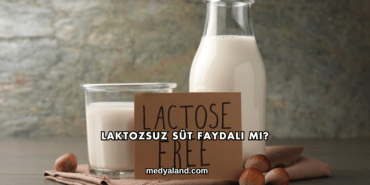 Laktozsuz Süt Faydalı mı?