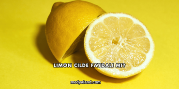 Limon Cilde Faydalı mı?