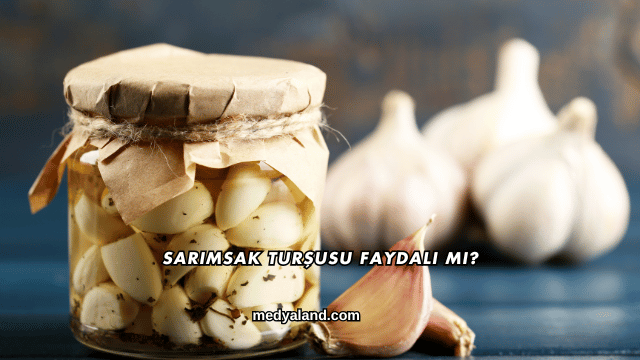 Sarımsak Turşusu Faydalı mı?
