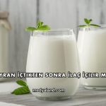 Ayran İçtikten Sonra İlaç İçilir mi?
