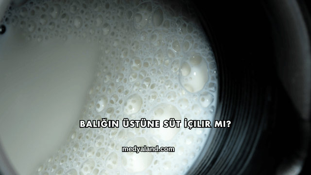 Balığın Üstüne Süt İçilir mi?