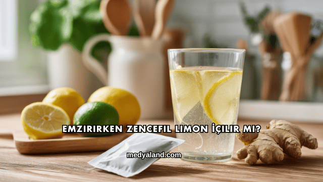 Emzirirken Zencefil Limon İçilir mi?