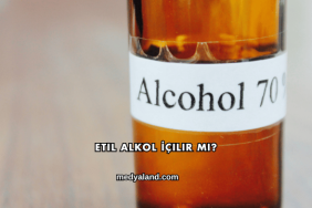 Etil Alkol İçilir mi?