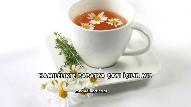 Hamilelikte Papatya Çayı İçilir mi?