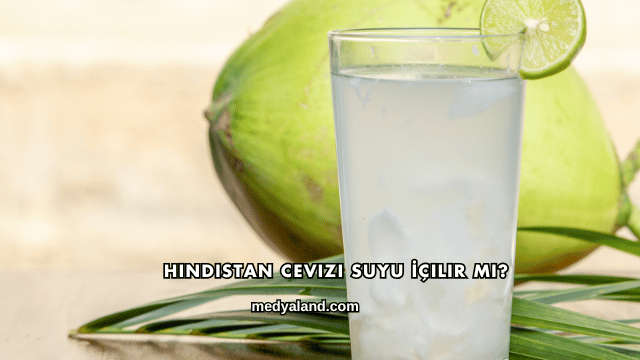Hindistan Cevizi Suyu İçilir mi?