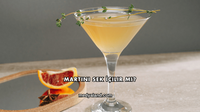 Martini Sek İçilir mi?