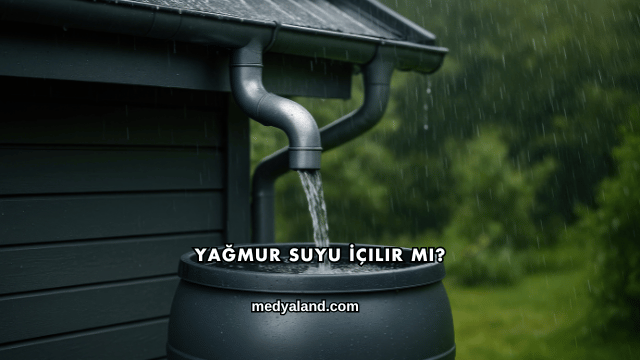 Yağmur Suyu İçilir mi?