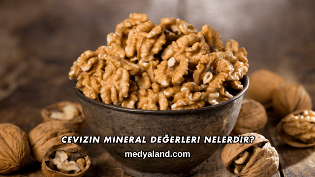 Cevizin Mineral Değerleri Nelerdir?