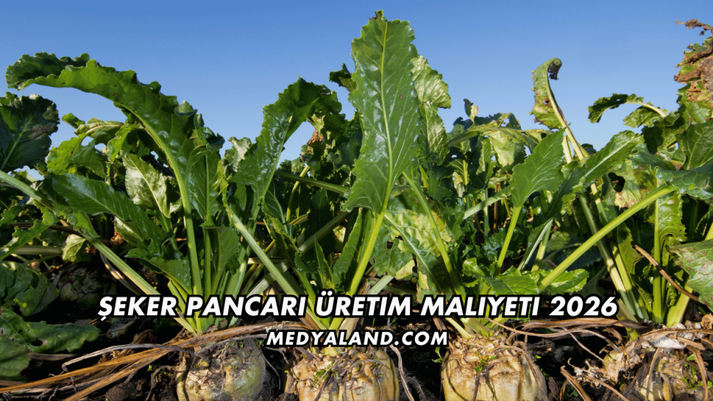 Şeker Pancarı Üretim Maliyeti 2026