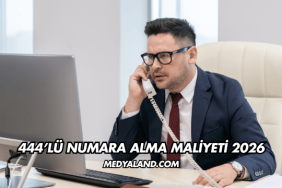 444’lü Numara Alma Maliyeti 2026
