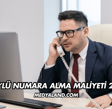 444’lü Numara Alma Maliyeti 2026