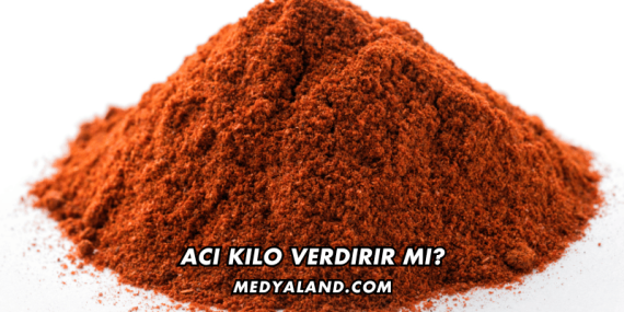 Acı Kilo Verdirir mi?