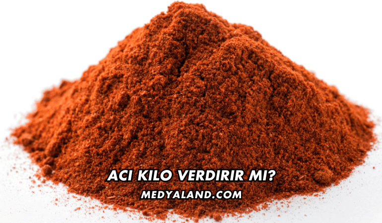 Acı Kilo Verdirir mi?